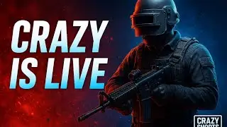 CRAZYISLIVE BGMI NEW UPDATE 4.1 #streamwithglip #BGMI #BGMILIVE