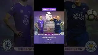 Matchday Chelsea vs leicester city