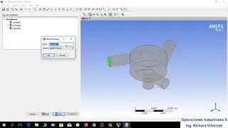 Simulación 3 de Fluidos en ANSYS y SolidWorks, mezclador y bomba centrifuga