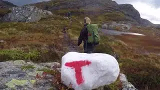 Hiking in Rullestad, Norway