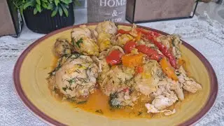 Varză dulce scăzută cu carne de pui de la bunica noastră &ndash; simplu și delicios