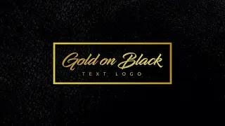 New Illustrator Tutorial | Gold Text Logo Design