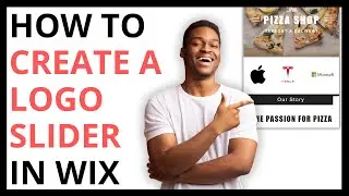 Как создать слайдер логотипов в Wix [КРАТКОЕ РУКОВОДСТВО]