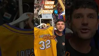 Lakers Earvin Magic Johnson hardwood classic NBA jersey. #nbajersey #magicjohnson #lakers #nba2k