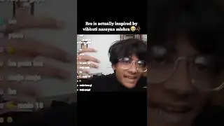 bro is actually inspired by vibhuti narayan mishra 😭🥀