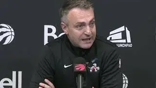Darko Rajakovic PostGame Interview | Philadelphia 76ers vs Toronto Raptors