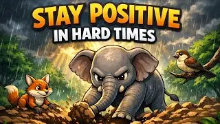 Stay Positive in Hard Times 🐘 | Powerful Motivational Animal Story