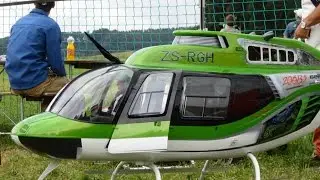 Espectaculares Turbinas Modelo Helicóptero a Control remoto Bell Jet Ranger 206 B3