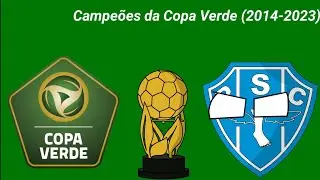 Campe&otilde;es da Copa Verde (2014-2023)