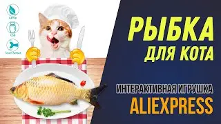 Рыбка для кота / Интерактивная игрушка для кошек / Aliexpress