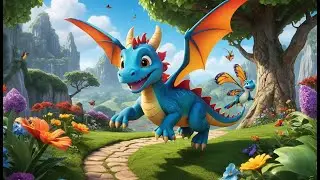 Dizzy the Dragon Wants to Play | Fun Nursery Rhyme for Kids | Sing-Along Adventure Song