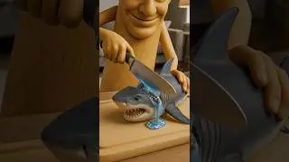 ASMR Shark Slime: TUN TUN TUN SAHUR in the Deep