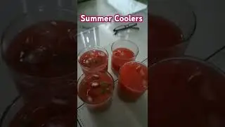 Beat The Heat #summerdrinks#summercoolers#summervibes#beattheheat.🥵