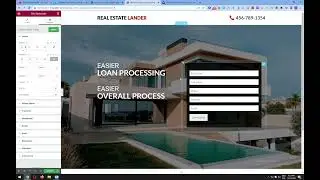 Free Elementor Landing Page For Real Estate Walk Through - Free Source File