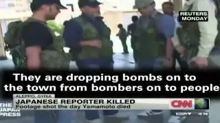 Japanese Journalist Killed in Syria !!