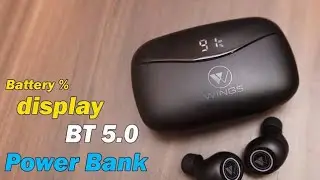 Wings Powerpods || True Wireless Earbuds,Digital Display,Power Bank Function,Offer Price
