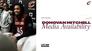 Cavs Practice: Donovan Mitchell