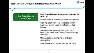 SAP REFx Online Training I Real Estate Management Life Cycle in SAP
