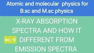 X-ray Absorption Spectrum and continuous X-ray emission