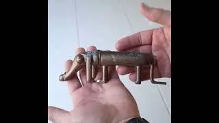 Sad Dog (Patina Version) 3D Printed Designer Art Toy