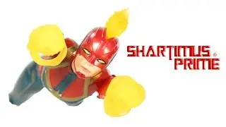 Marvel Legends Captain Marvel Binary Form Walmart Exclusive MCU Movie Action Figure Review