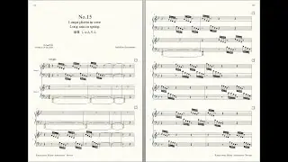 Rockzaemon “Pluviam” Preludes for 2 Pianos  No.15