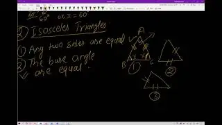 Triangle Concepts | Secondary Level Geometry Questions | Nepal Online School Math Class in Nepali