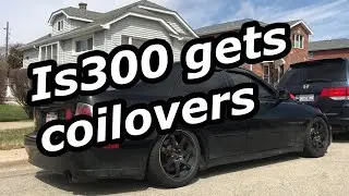 Is300 gets coilovers