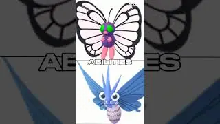 Butterfree Vs Venomoth #pokemon #edit