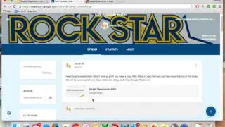 Google Classroom in Math
