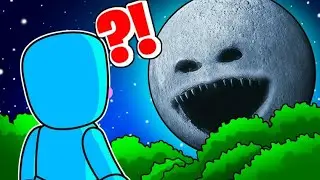 Jugamos la LUNA se DESPIERTA y se Come la TIERRA en Roblox!