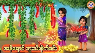 အနီရောင်ဘူးသီးစိုက်ခင်းနဲ့ မိဘမဲ့ညီအမ ( မြန်မာဘာသာပြန်ကာတွန်းဇာတ်လမ်း )