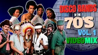 Disco Bands of the 70's Vol. 1 (Boney M, Village People, Bee Gees, Earth Wind & Fire , Abba, Kiss)