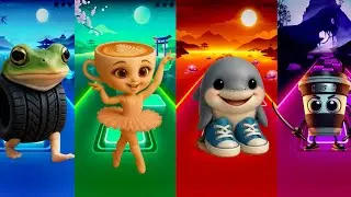🔥🎵 boneca ambalabu 4️⃣ ballerina capuchina 🌟⚡️ | tralalero tralala 🎹💥 cappuccino assassino 🌈🎶