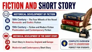 Fiction & Short Story in English Literature| Detailed Explanation | Ugcnet Unit 3