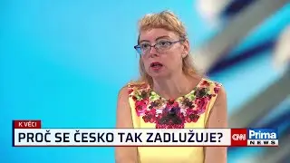 Švihlíková: Ekonomické priority vlády neleží v Česku. Testuje, co lidé vydrží