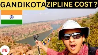 ZIPLINE Gandikota  | Beautiful GORGE in GANDIKOTA  | Is the Gorge worth visiting ? ABSOLUTELY YES