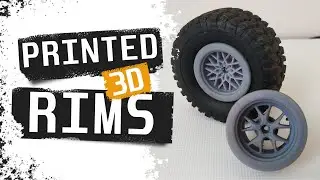 WPL-C Chassis Gets a POWERFUL Upgrade with Custom 3D Printed RC Wheels