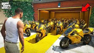 Collecting GOLD SUPER BIKES in GTA 5!