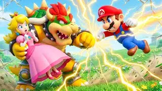 A Princesa Peach É Sequestrada Por Bowser–Será Que Mario Conseguirá Derrotar Bowser Para Resgatá-La?