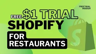 ✅Shopify for RESTAURANTS &mdash; UPDATED 2025 Shopify FREE TRIAL!