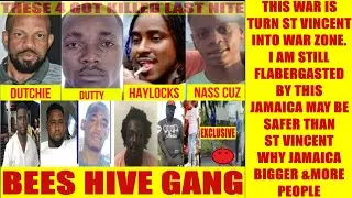 ST VINCENTBAD BEE HIVE GANG 4PEOPLE GET DASH WEY LAST NIGHT BIG WAR BRUCKOUT OVA C@KE GANG SPLIT U