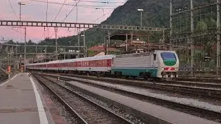 Gotthard am Limit - Umleiterverkehr, Autoreisezüge in Chiasso