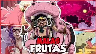 Las Frutas del Diablo MAS IN&Uacute;TILES y RID&Iacute;CULAS de ONE PIECE | Top One piece 2021