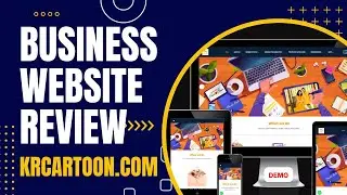 KRCartoon.com - Product/Service Business Website demo -