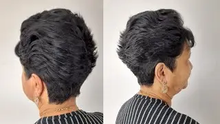 CORTE PARA DAMA CABELLO CORTO TEXTURIZADO | LEONARDO RAMIREZ