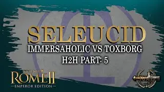 Siege of Pergamon - Total War ROME 2 - Seleucid H2H Livestream campaign PART 5 [Divide et Impera]