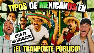 ESPAÑOLES REACCIONAN a TIPOS de MEXICANOS en EL TRANSPORTE PÚBLICO 🇲🇽 *es PURO DESM4DRE*