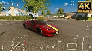 FERRARI 458 ITALIA LUXURY DRIVE - CAR PARKING MULTIPLAYER 2 