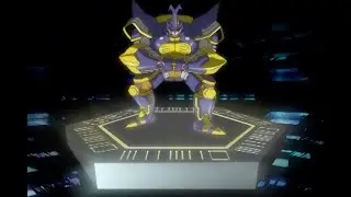 Beetlemon's lightning fast in Digimon Battle Spirit 2 TAS